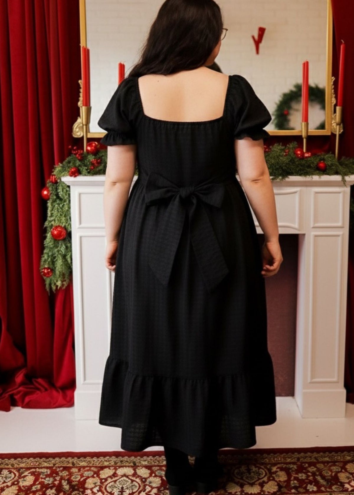 Midnight Texture Dress