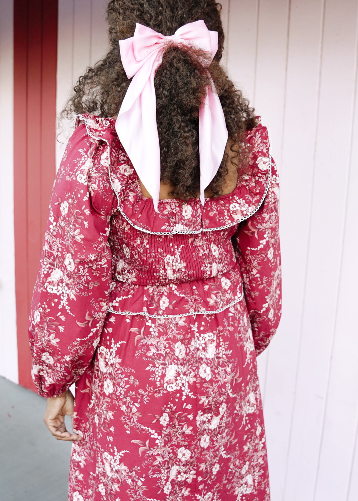 Crimson Rose Dress