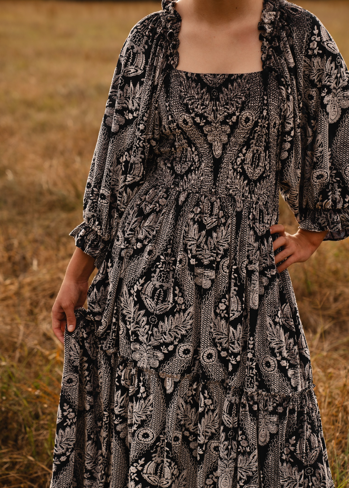 The Elsa Velvet Dress.