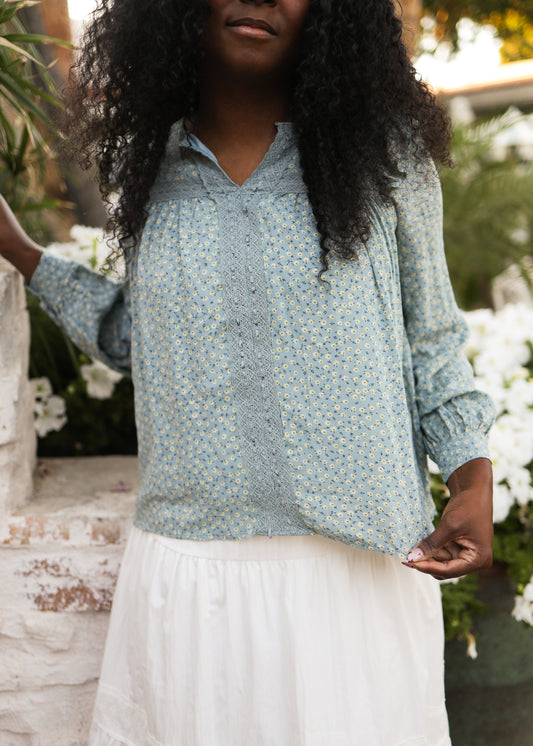 In the Garden Blouse