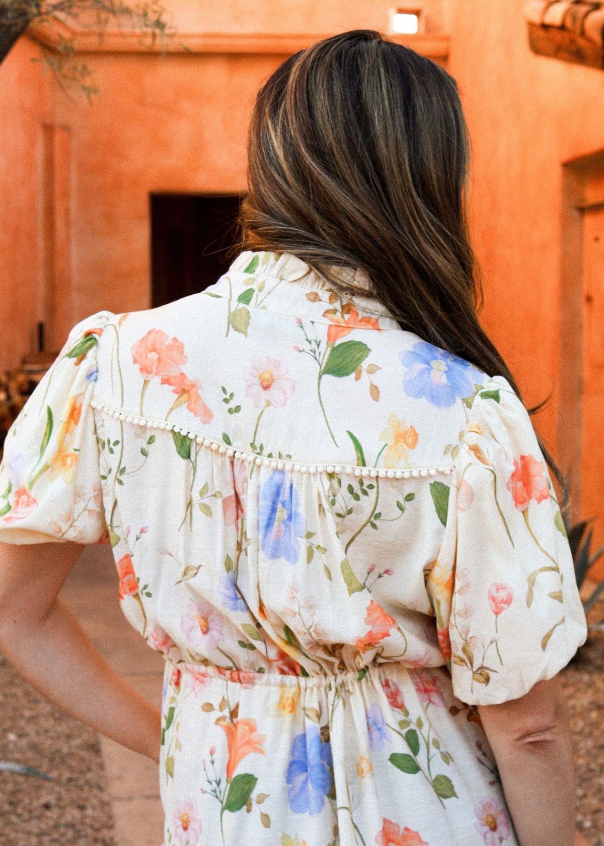 Vintage Charm Dress- Ivory.