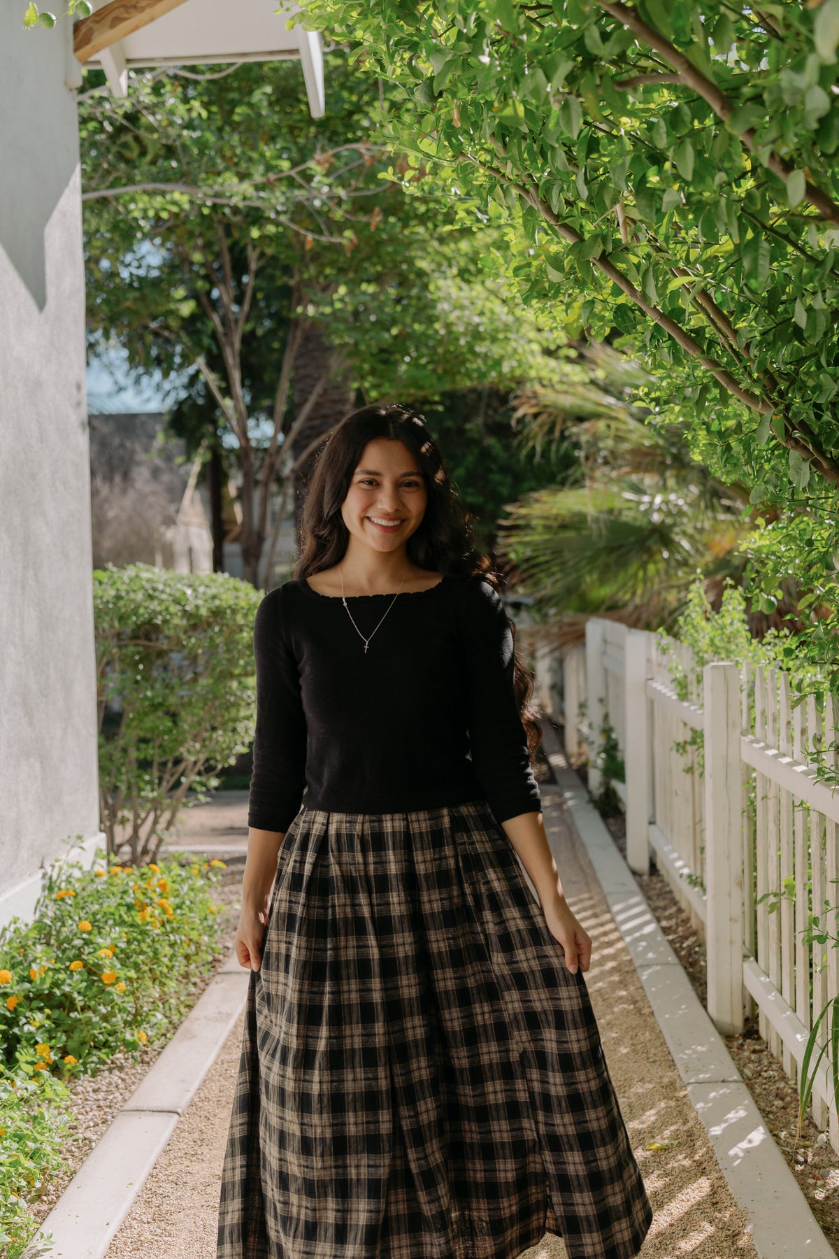 Harper Plaid Skirt