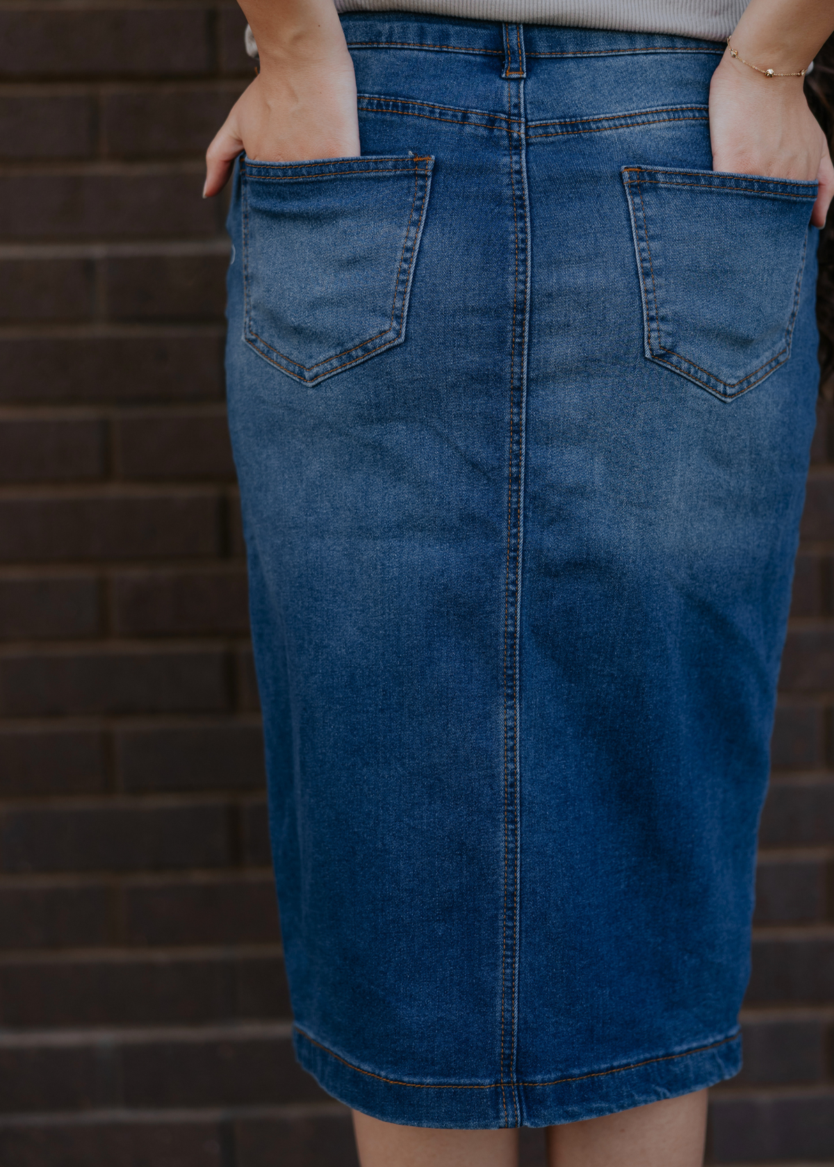 Bree Denim Skirt.