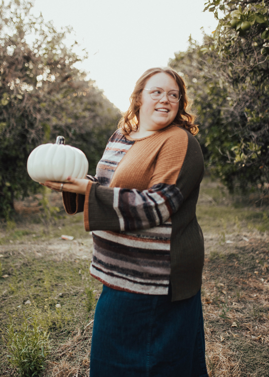 Cozy Knit Sweater Plus