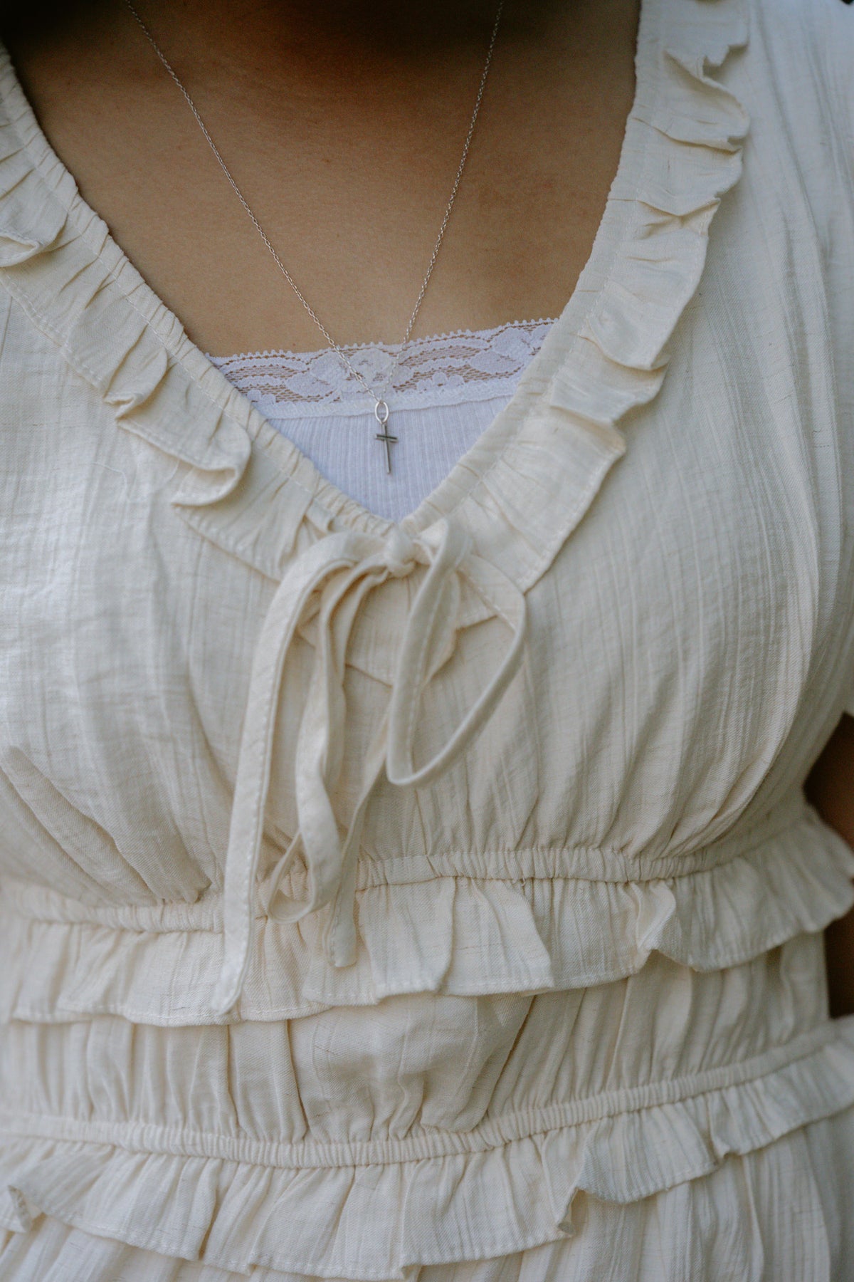 Darling Darcy Dress - Ivory