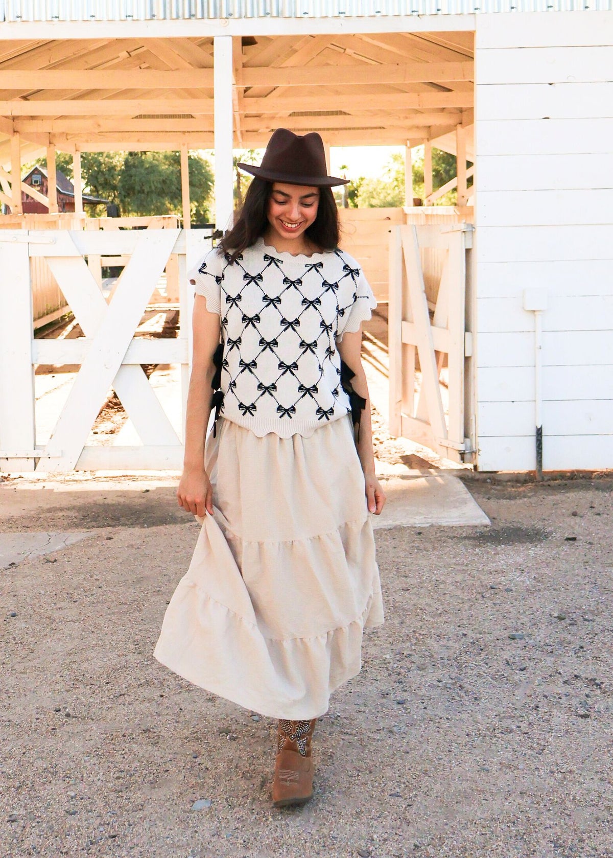 Nina Tiered Skirt.