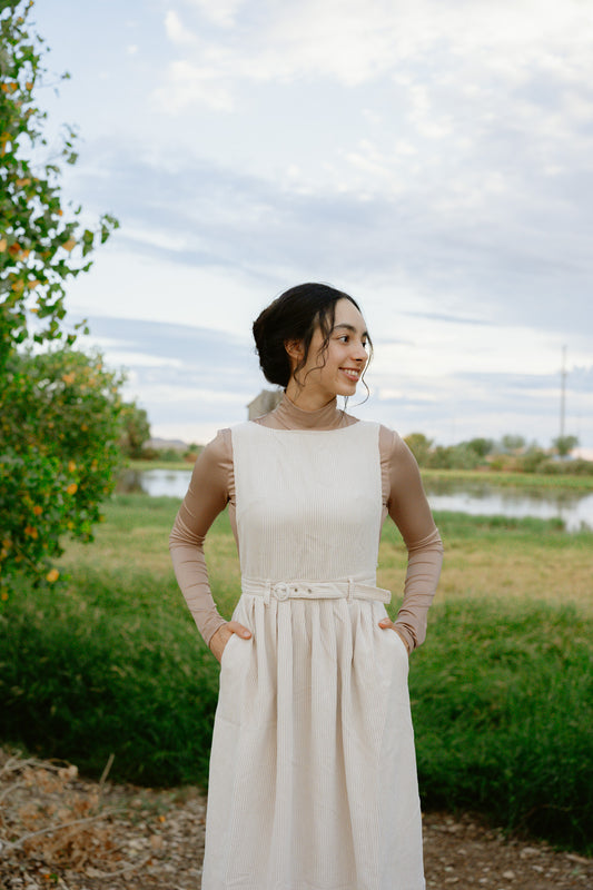 Charming Corduroy Dress.