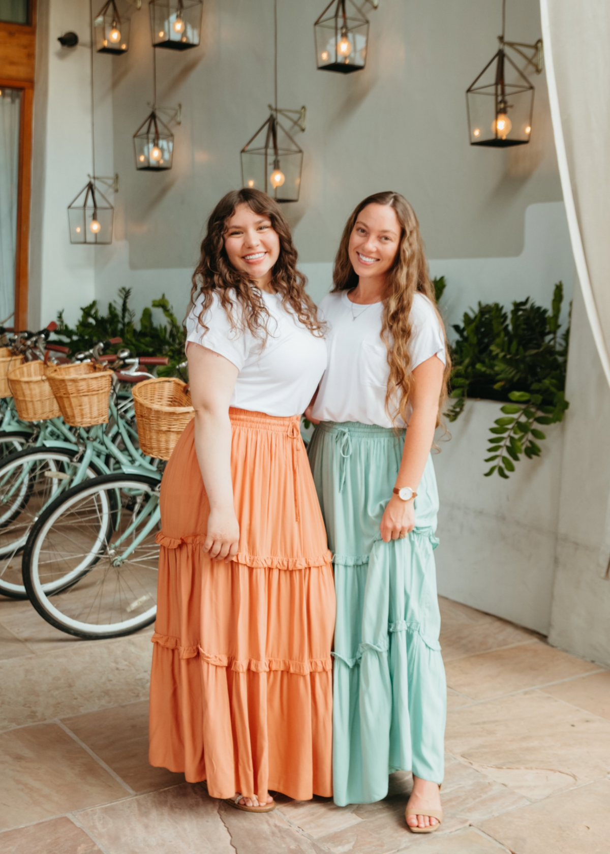 Jane's Ruffle Maxi Skirt.
