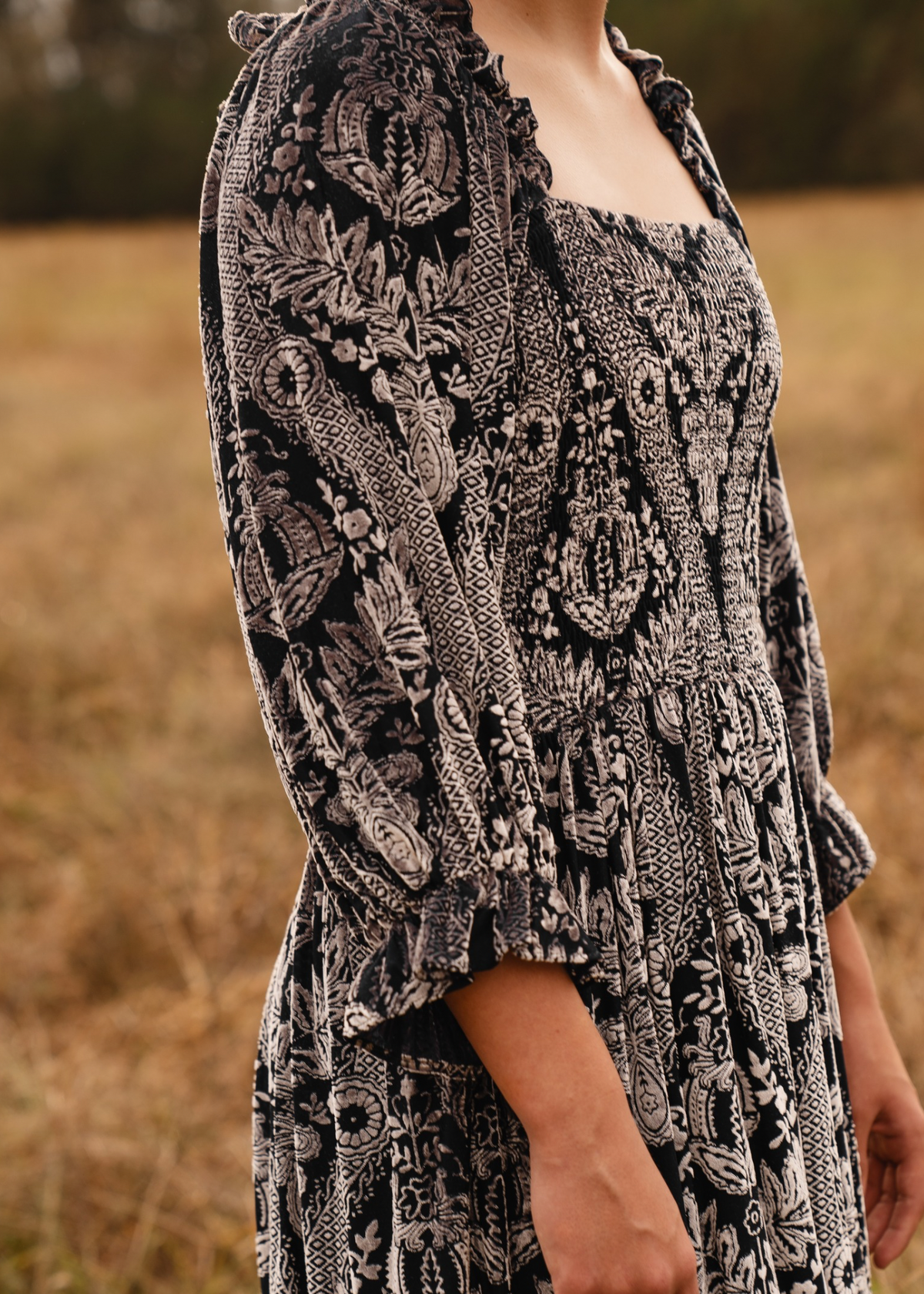 The Elsa Velvet Dress.