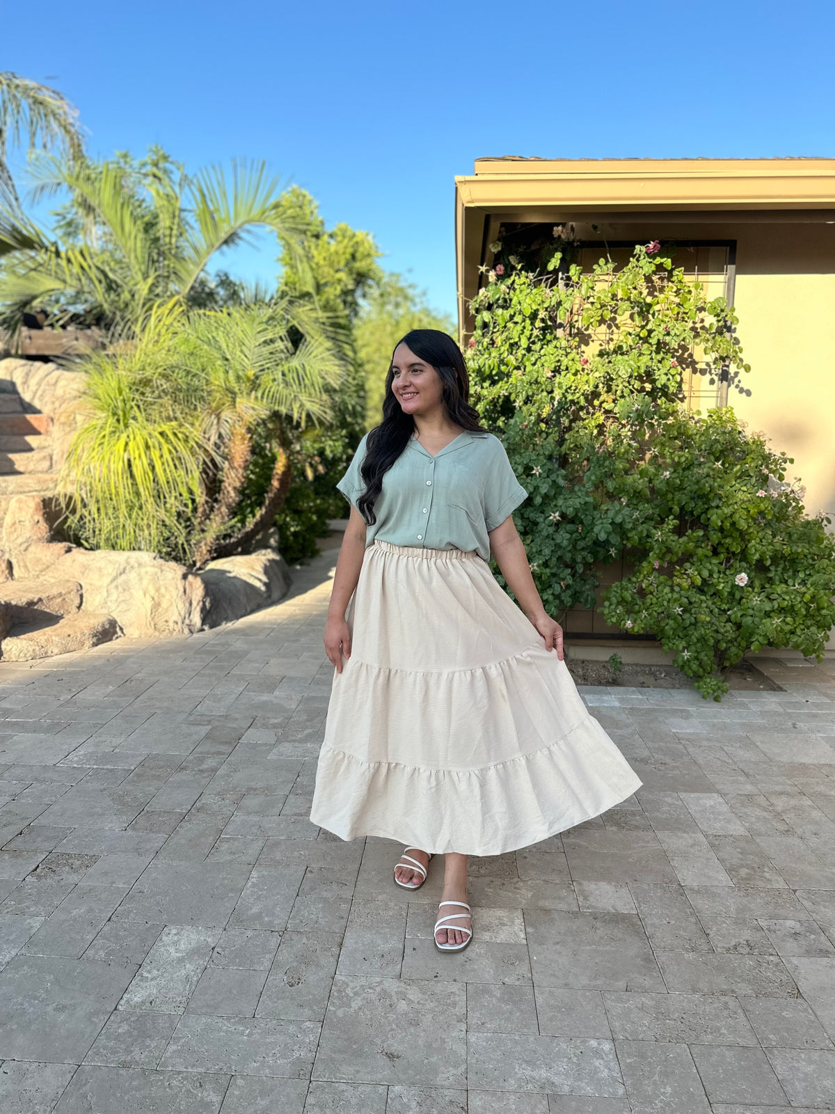 Nina Tiered Skirt.