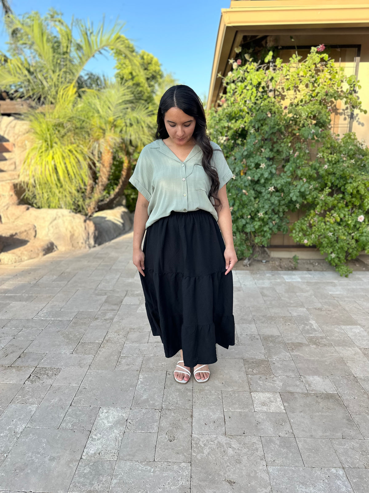 Nina Tiered Skirt.