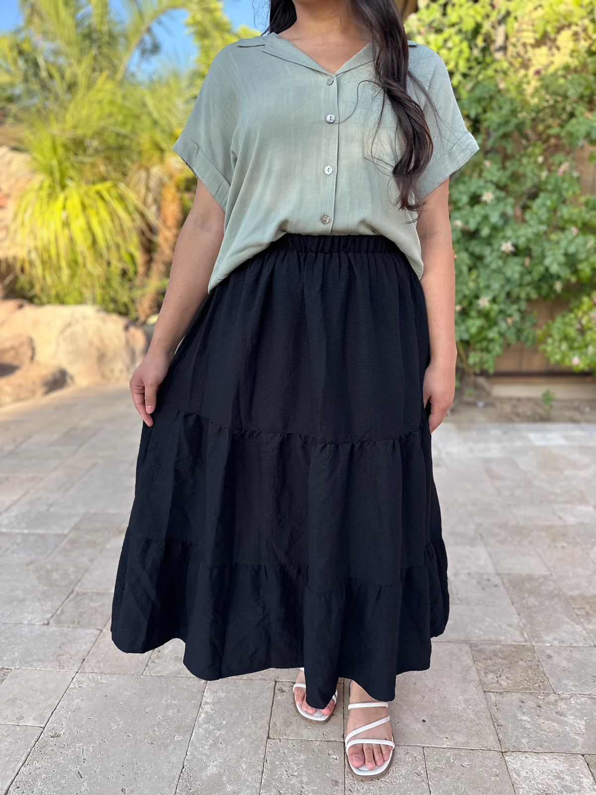 Nina Tiered Skirt.